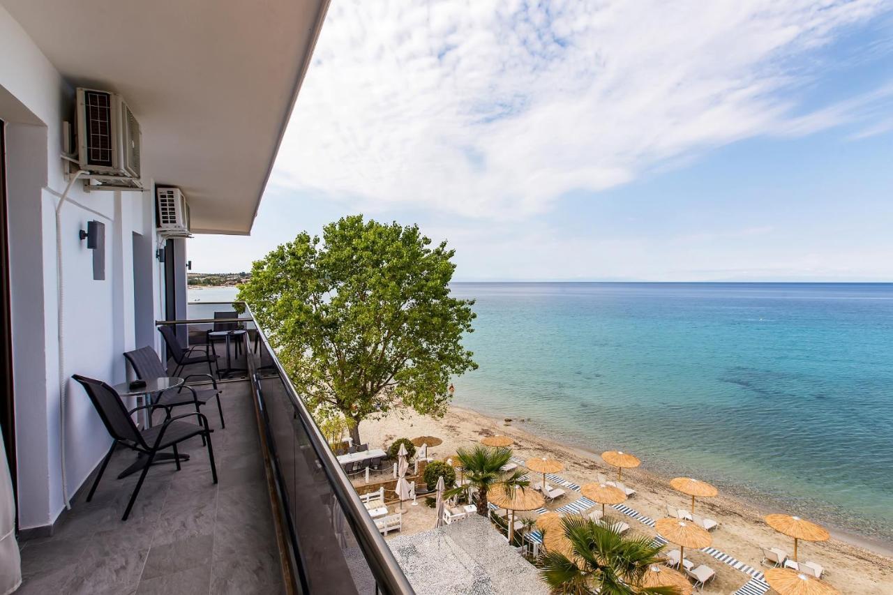 Halkidiki Greek Pride Seafront Hotel Skála Foúrkas エクステリア 写真