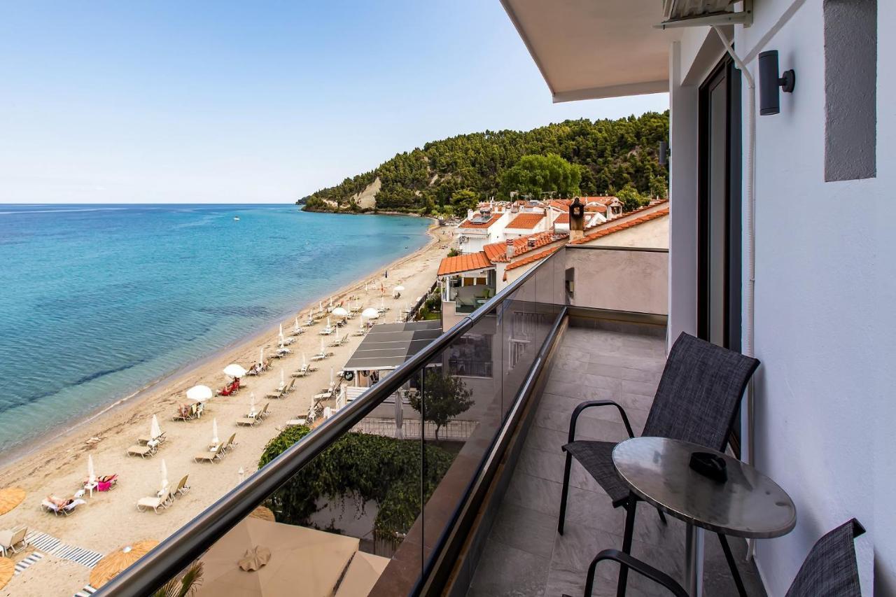 Halkidiki Greek Pride Seafront Hotel Skála Foúrkas エクステリア 写真