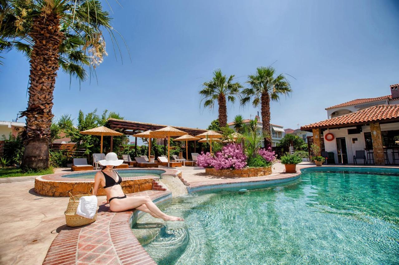 Halkidiki Greek Pride Seafront Hotel Skála Foúrkas エクステリア 写真