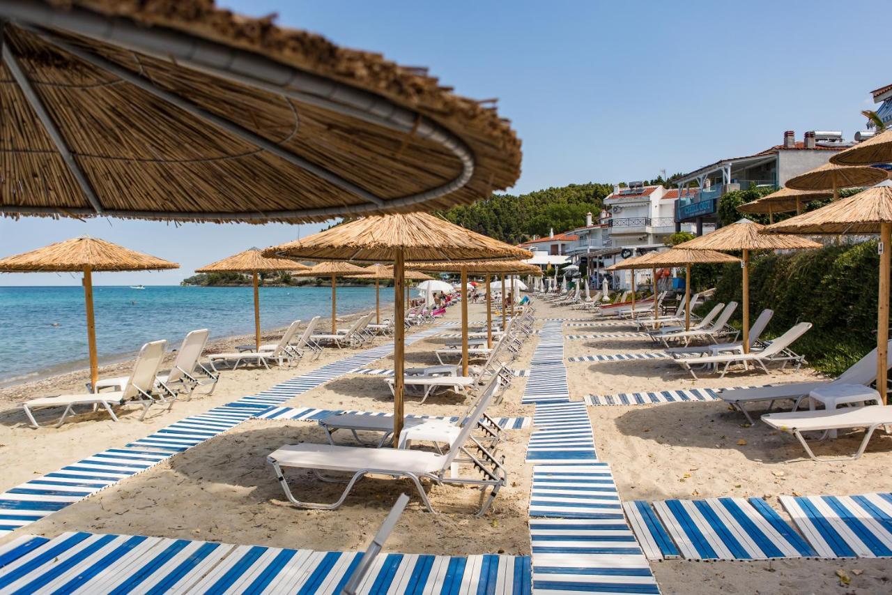 Halkidiki Greek Pride Seafront Hotel Skála Foúrkas エクステリア 写真