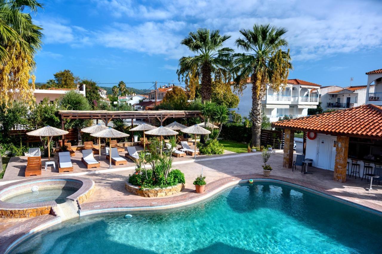 Halkidiki Greek Pride Seafront Hotel Skála Foúrkas エクステリア 写真