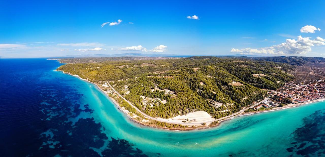 Halkidiki Greek Pride Seafront Hotel Skála Foúrkas エクステリア 写真